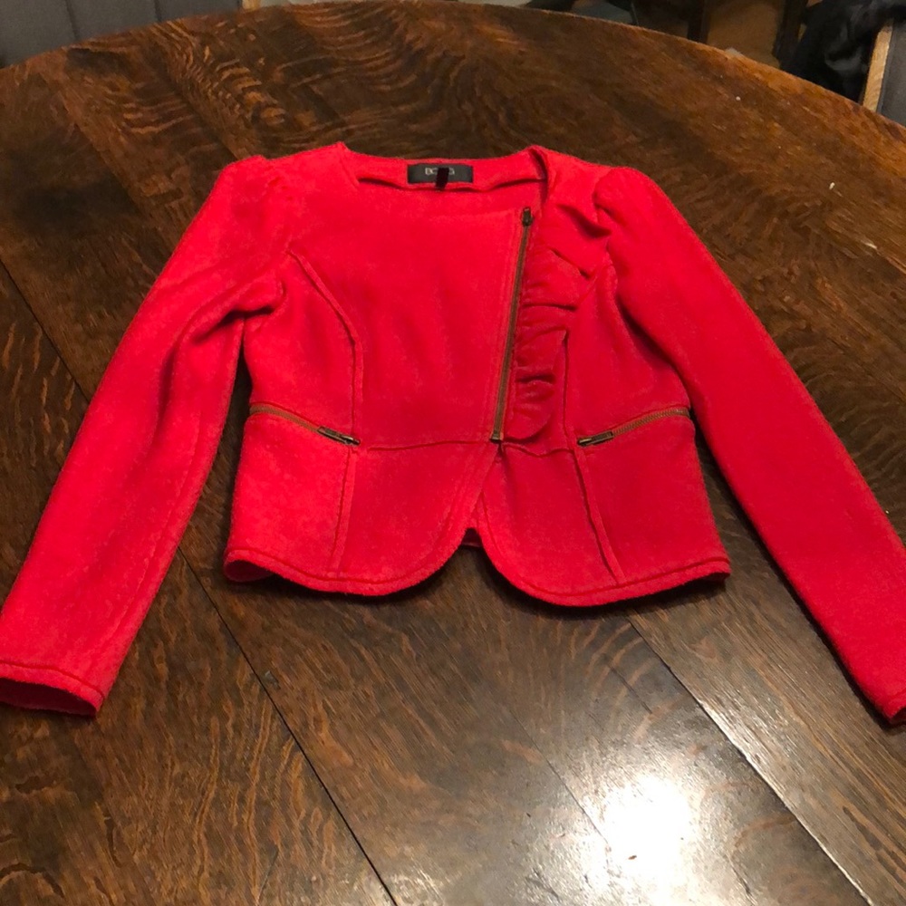 Red BCBG jacket
